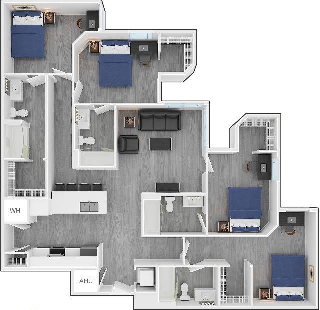 4BR/4BA – Corner Premium
