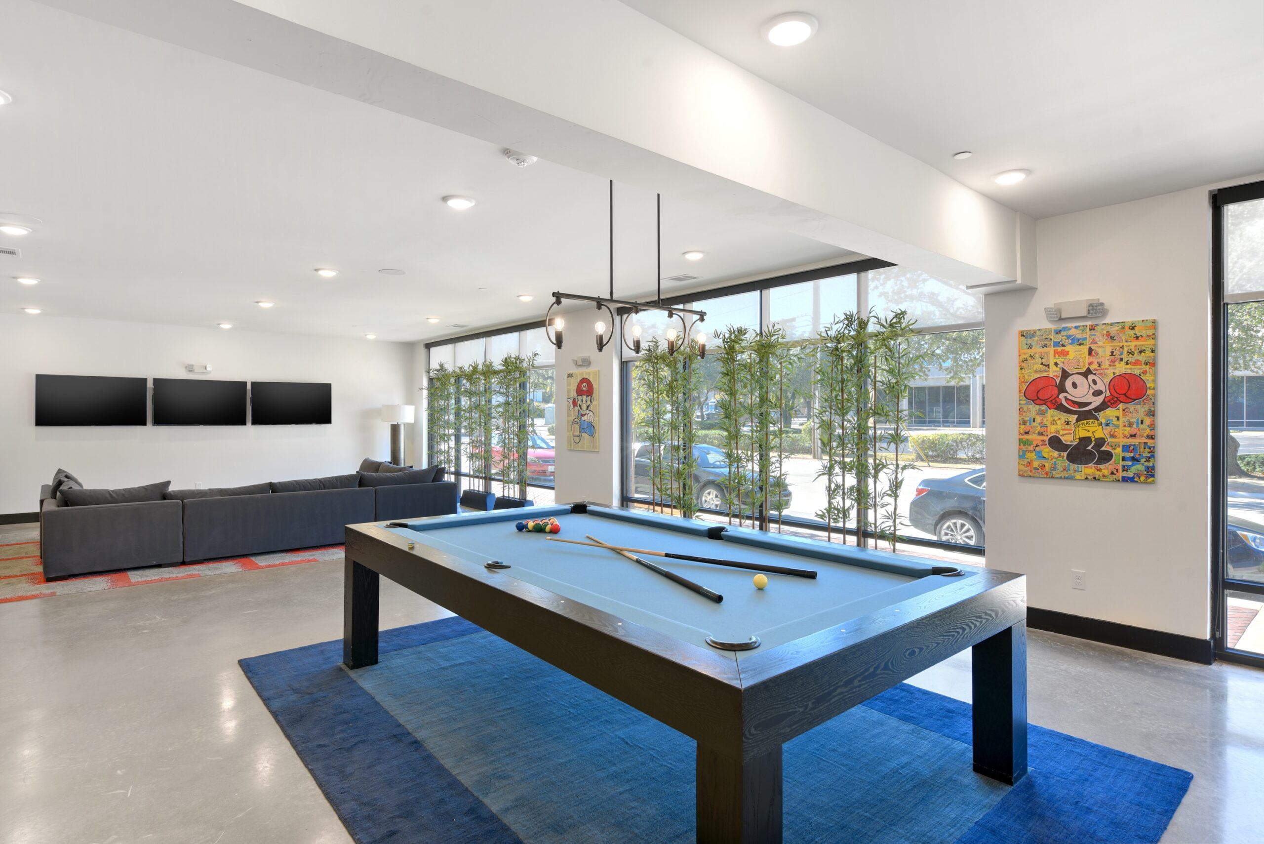 Clubroom Pool Table